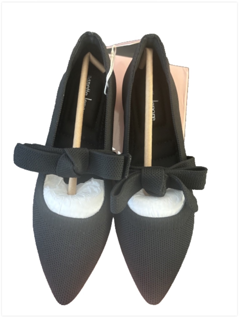 Nanette lepore pointed cameron black shoes NWB - Picture 2 of 7